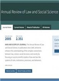 Annual Review Of Law And Social Science杂志