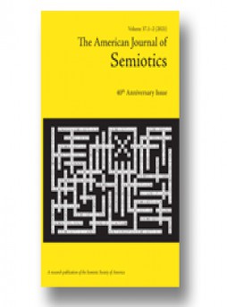 American Journal Of Semiotics杂志