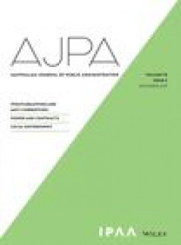 Australian Journal Of Public Administration杂志