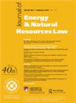 Journal Of Energy & Natural Resources Law杂志