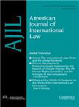 American Journal Of International Law杂志