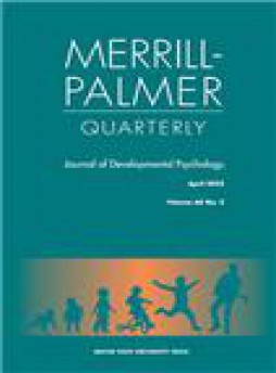 Merrill-palmer Quarterly-journal Of Developmental Psychology杂志