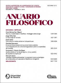 Anuario Filosofico杂志