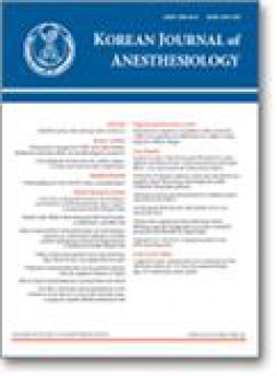 Korean Journal Of Anesthesiology杂志