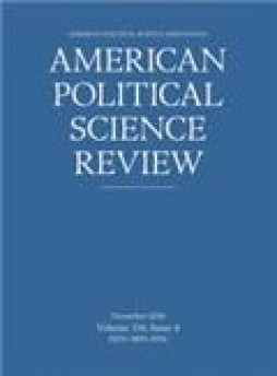 American Political Science Review杂志