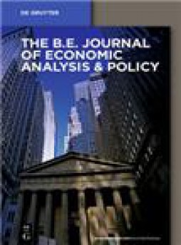 B E Journal Of Economic Analysis & Policy杂志