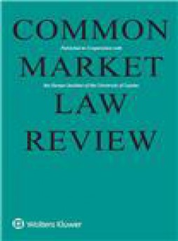 Common Market Law Review杂志