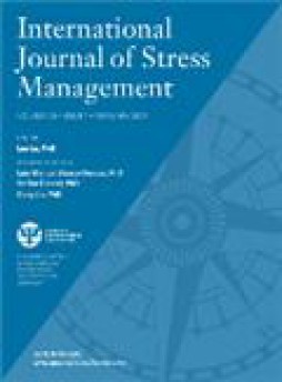 International Journal Of Stress Management杂志