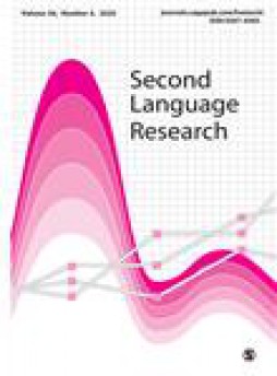 Second Language Research杂志