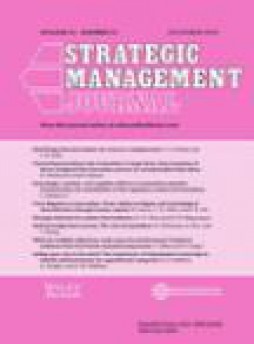 Strategic Management Journal杂志