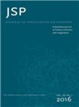 Journal Of Speculative Philosophy杂志