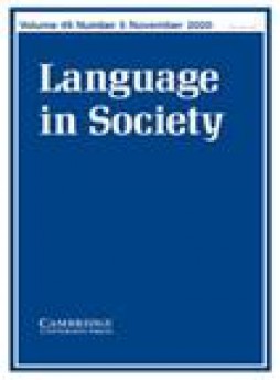 Language In Society杂志