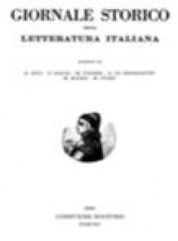 Giornale Storico Della Letteratura Italiana杂志