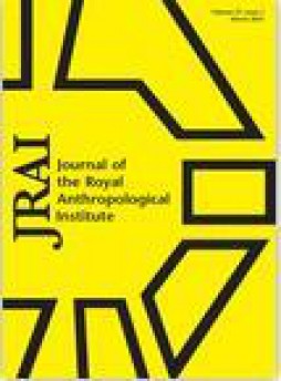 Journal Of The Royal Anthropological Institute杂志