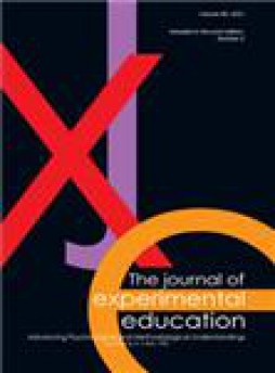 Journal Of Experimental Education杂志