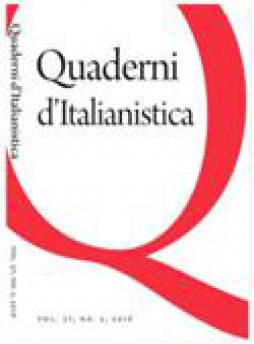 Quaderni D'italianistica杂志