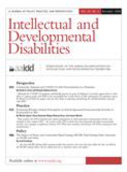 Intellectual And Developmental Disabilities杂志