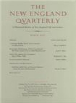 New England Quarterly-a Historical Review Of New England Life And Letters杂志