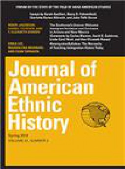 Journal Of American Ethnic History杂志