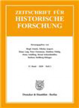 Zeitschrift Fur Historische Forschung杂志