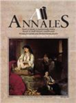 Annales-anali Za Istrske In Mediteranske Studije-series Historia Et Sociologia杂志