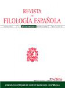 Revista De Filologia Espanola杂志