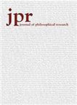 Journal Of Philosophical Research杂志