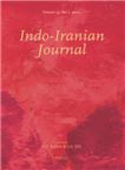 Indo-iranian Journal杂志