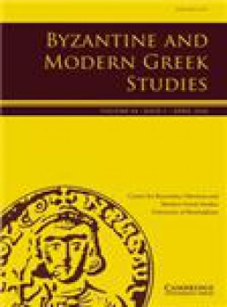 Byzantine And Modern Greek Studies杂志