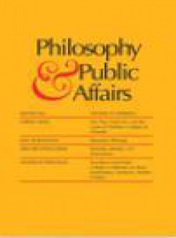 Philosophy & Public Affairs杂志