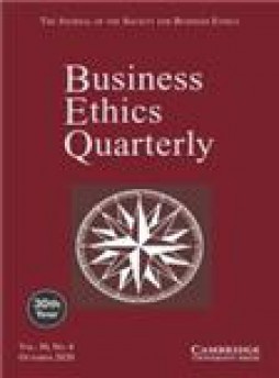 Business Ethics Quarterly杂志