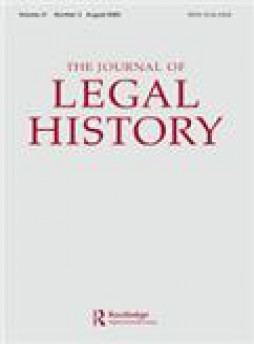 Journal Of Legal History杂志