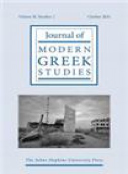 Journal Of Modern Greek Studies杂志