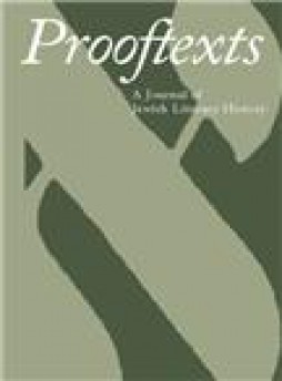 Prooftexts-a Journal Of Jewish Literary History杂志