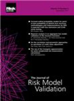 Journal Of Risk Model Validation杂志