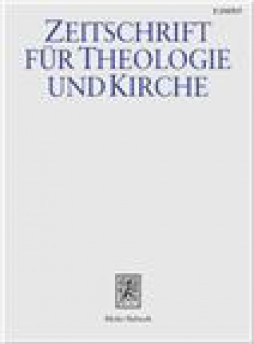 Zeitschrift Fur Theologie Und Kirche杂志