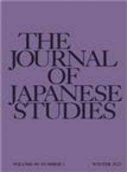 Journal Of Japanese Studies杂志