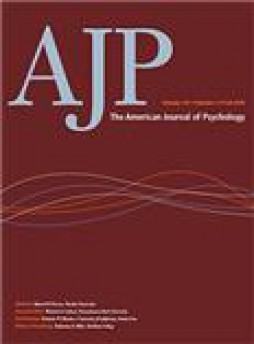 American Journal Of Psychology杂志