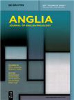 Anglia-zeitschrift Fur Englische Philologie杂志