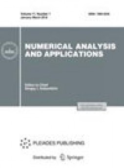 Numerical Analysis And Applications杂志