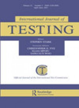 International Journal Of Testing杂志