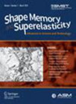 Shape Memory And Superelasticity杂志