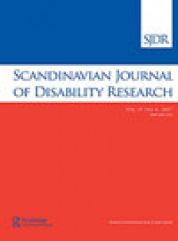 Scandinavian Journal Of Disability Research杂志