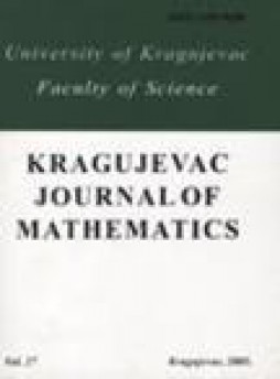 Kragujevac Journal Of Mathematics杂志