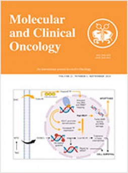 Molecular And Clinical Oncology杂志