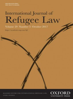 International Journal Of Refugee Law杂志