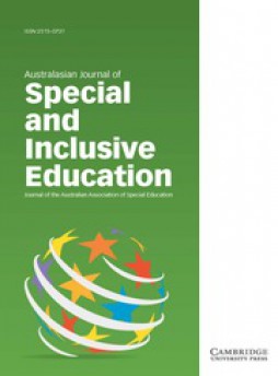 Australasian Journal Of Special And Inclusive Education杂志