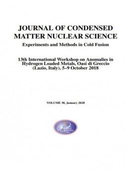 Journal Of Condensed Matter Nuclear Science杂志