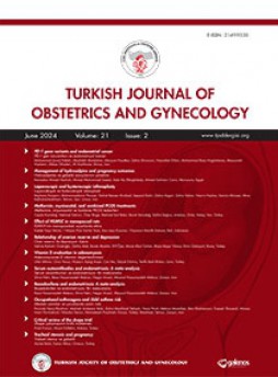 Turkish Journal Of Obstetrics And Gynecology杂志